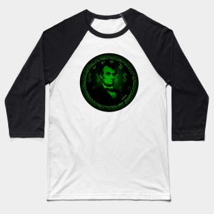 Digital Currency - Five Dollar Bill Baseball T-Shirt